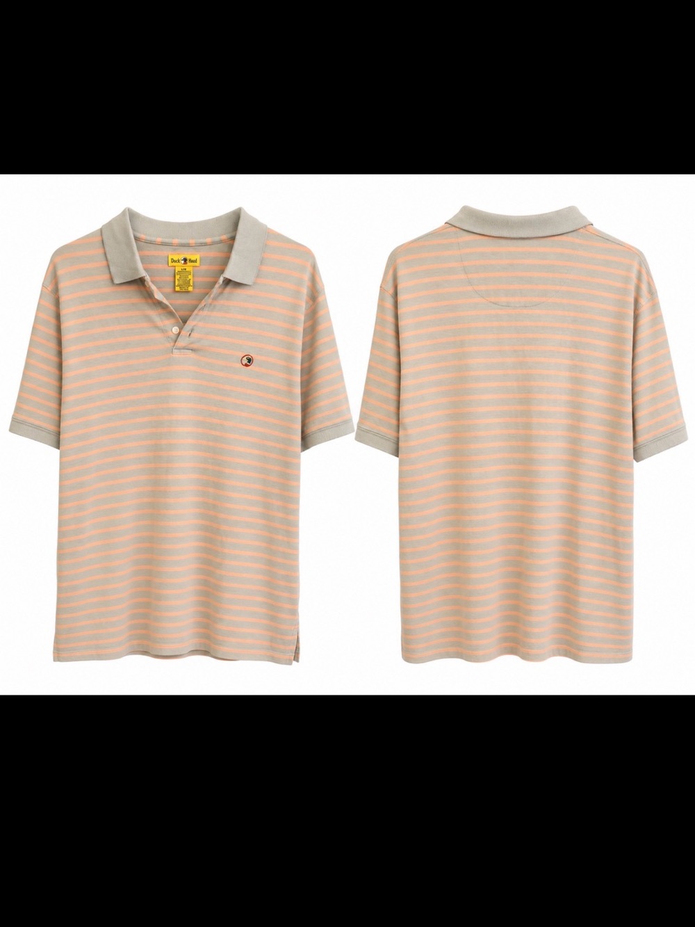 Men's Striped Polo Shirt - Duck Head